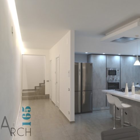 Progettazione architettonica in sicilia residenza DMB